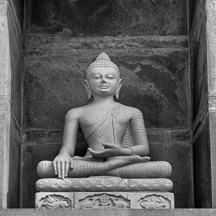 Meditating Buddha, Mulagandha Kuty Vihara