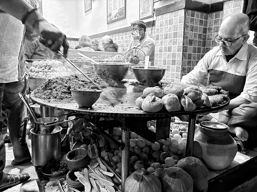 Chat seller, Benares